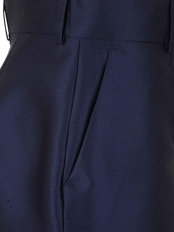 The Best Shops ALBERTA FERRETTI: casual trousers - Mikado trousers