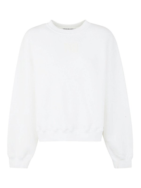 ALEXANDER WANG: Sweatshirts & Sweaters - Essential sweaT-shirt