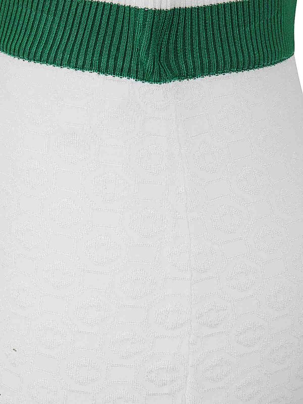 The Best Shops CASABLANCA: ニーレングススカート＆ミディ丈 - 膝丈/ミディスカート - 白