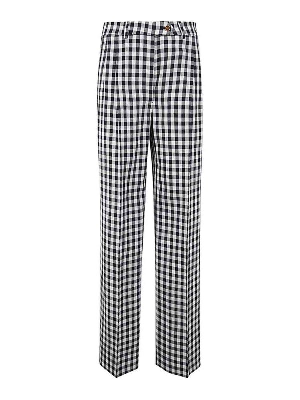 ETRO: カジュアルトラウザー - ショートパンツ - ブルー