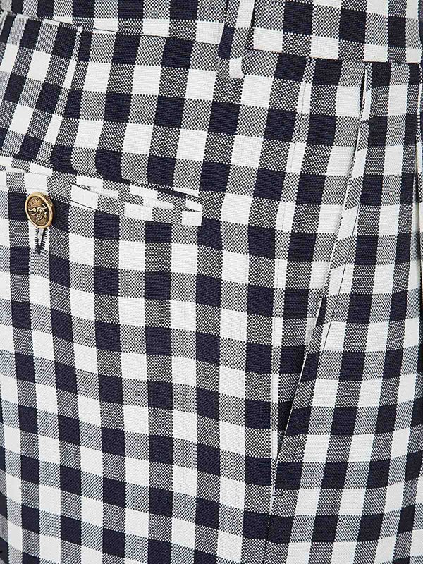 The Best Shops ETRO: カジュアルトラウザー - ショートパンツ - ブルー