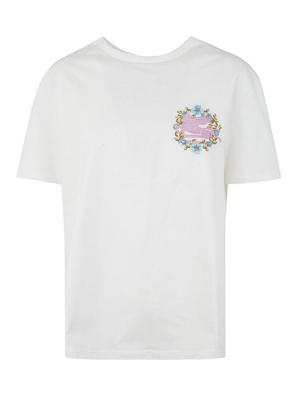 ETRO: Tシャツ - Tシャツ - 白