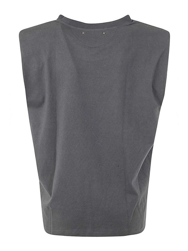 GOLDEN GOOSE: Camisetas online - Camiseta - Gris