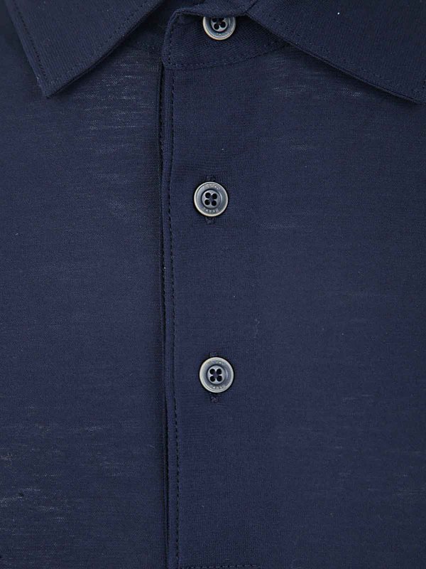 The Best Shops HERNO: maglia a collo alto e polo - Polo in crepe