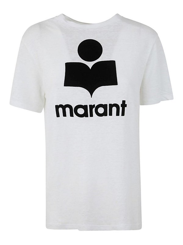 Isabel Marant Etoile: t-shirts - Zewel T-shirt