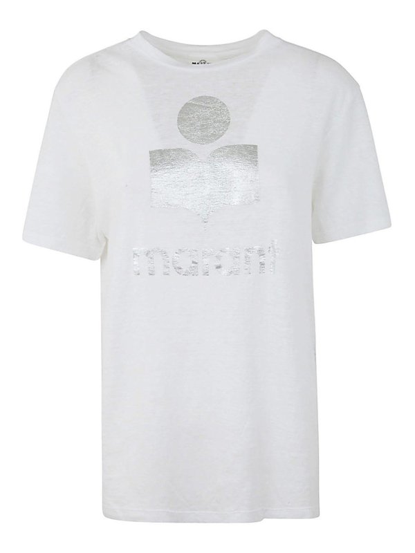 Isabel Marant Etoile: t-shirts - Zewel T-shirt