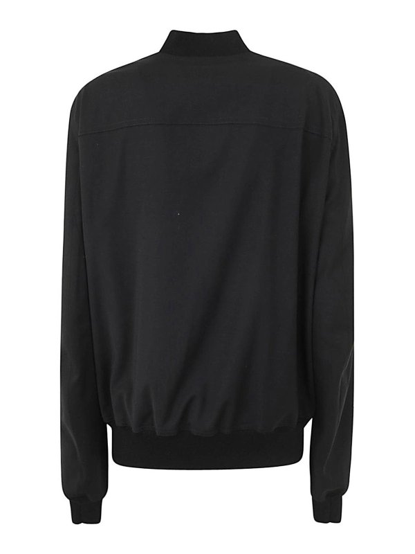 RICK OWENS: casual jackets online - Classic flight bomber jacket