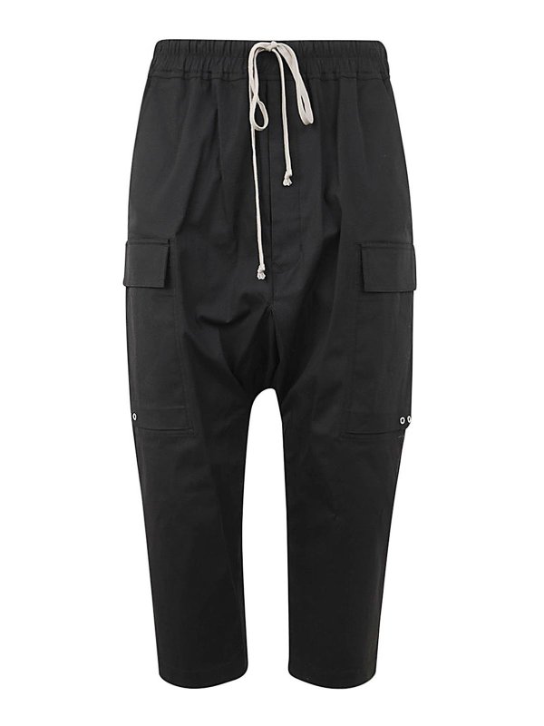 RICK OWENS: pantaloni casual - Pantaloni cargo cargo