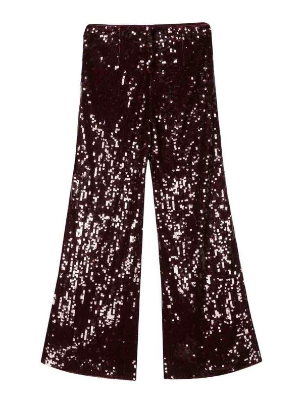 ROTATE Birger Christensen: casual trousers online - Sequins low waist pants