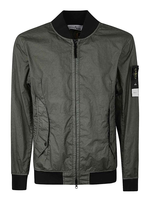 STONE ISLAND: casual jackets - Bomber jacket