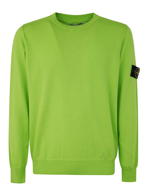 STONE ISLAND: Strickpullover mit Rundhalsausschnitt - Rundhalspullover