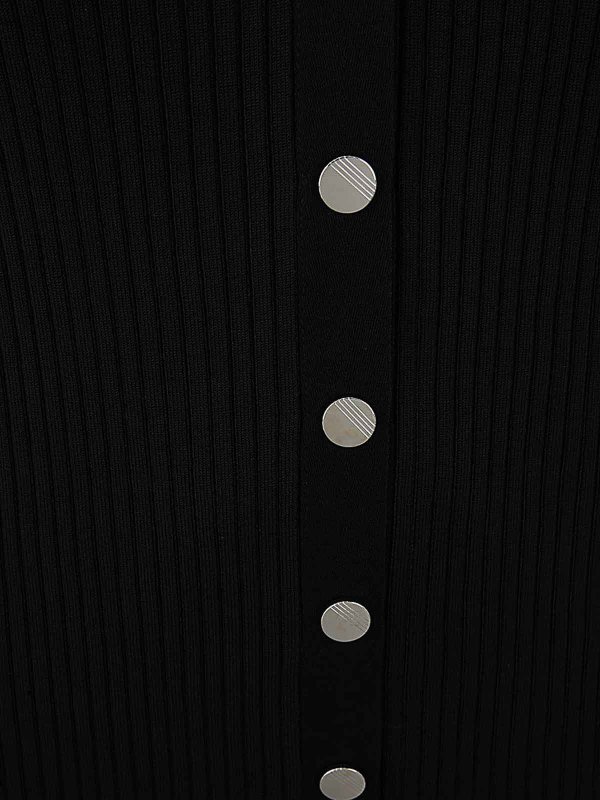 The Best Shops The Attico: cardigans - Long ribbed cardigan