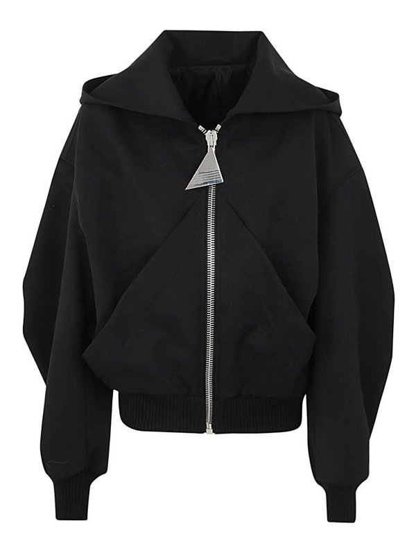 The Attico: カジュアルジャケット - カジュアルジャケット - 黒