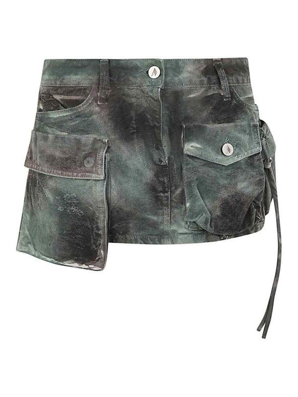 The Attico: Knee length skirts & Midi - Fay mini skirt