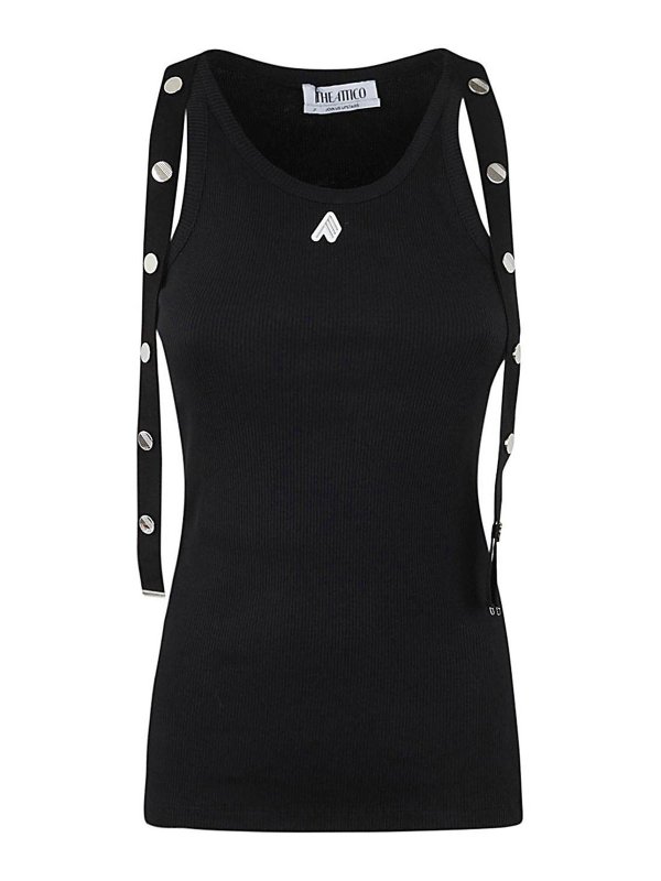 The Attico: トップス＆タンクトップ - トップ/タンクトップ - 黒