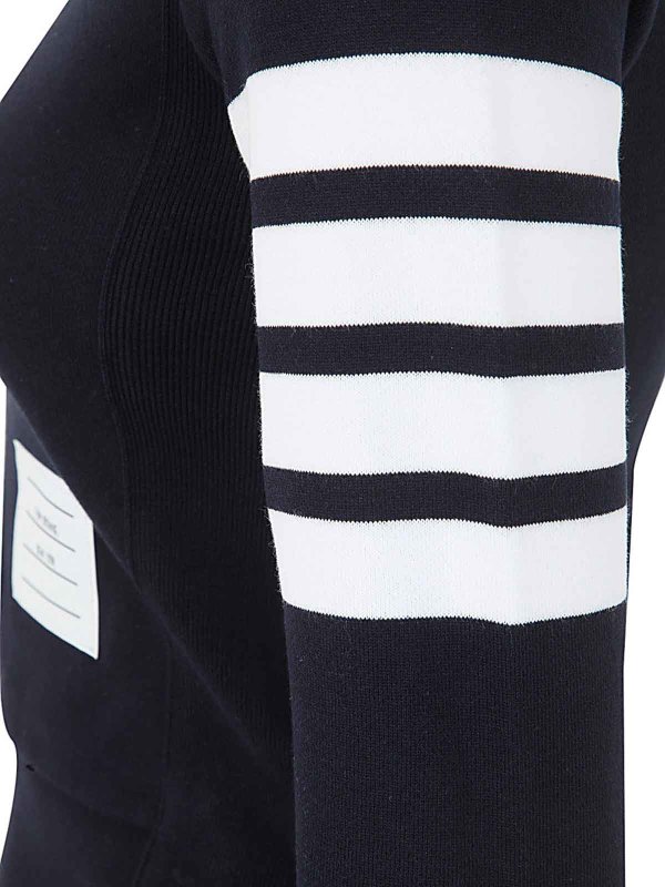 The Best Shops THOM BROWNE: Sweatshirts und Pullover - Sweatshirt - Blau