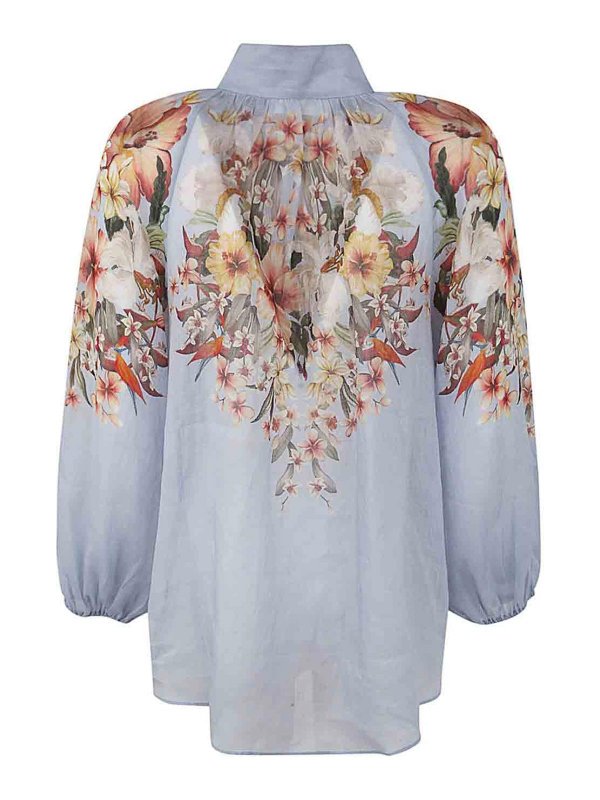 ZIMMERMANN: ブラウス online - ブラウス - ブルー