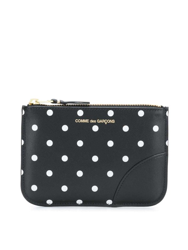 COMME DES GARCONS: wallets & purses - Dot leather wallet