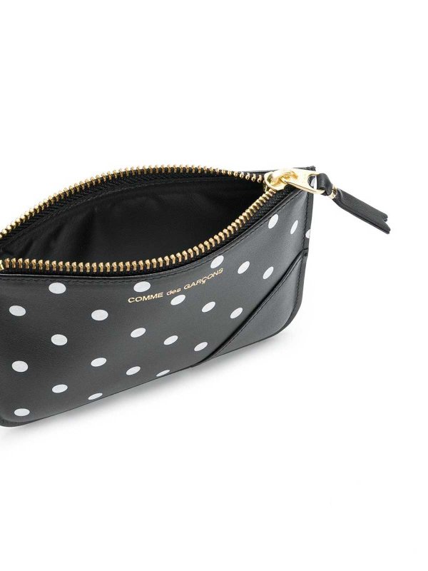 The Best Shops COMME DES GARCONS: wallets & purses - Dot leather wallet
