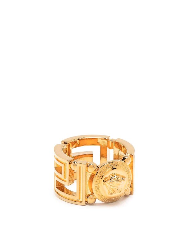 VERSACE: Rings - Ring metal