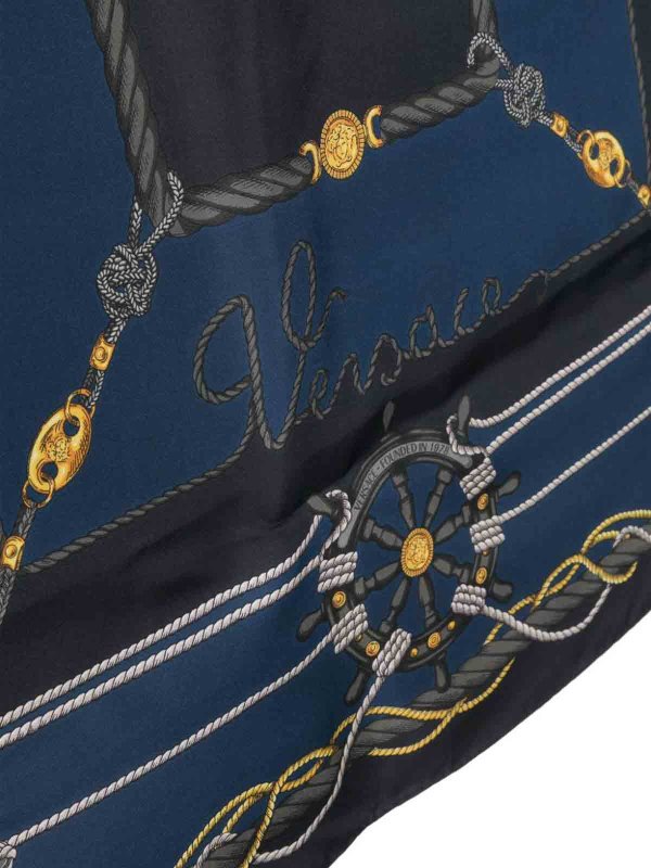 VERSACE: Écharpes & Châles  online - Étole - Bleu