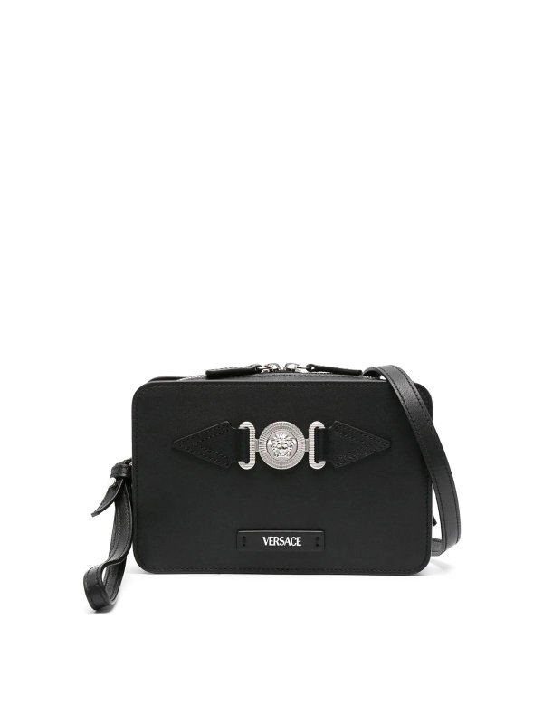 VERSACE: cross body bags - Camera bag calf