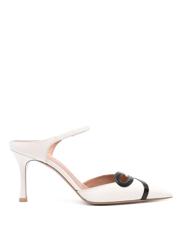 Malone Souliers: Mules - Mules - Weiß