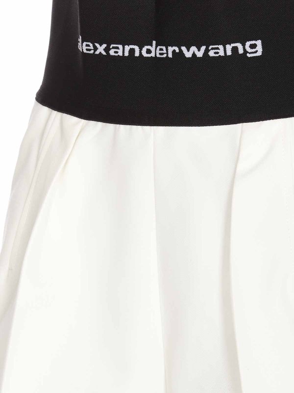 The Best Shops ALEXANDER WANG: Trousers Shorts - Safari logo shorts