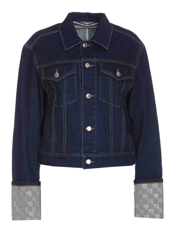 ALEXANDER WANG: Chaquetas casual - Chaqueta Casual - Azul