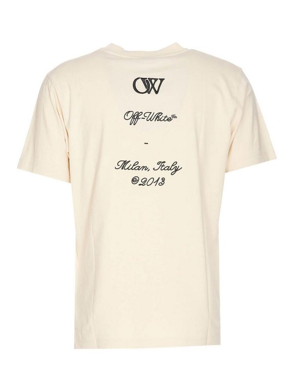 OFF-WHITE: T-shirts online - T-Shirt - Weiß
