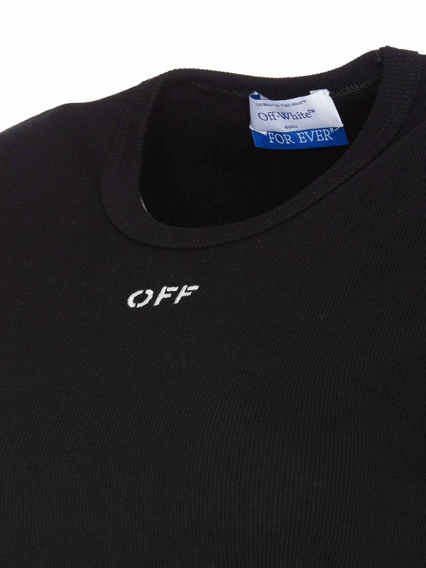 The Best Shops OFF-WHITE: t-shirts - Off stamp logo t-shirt