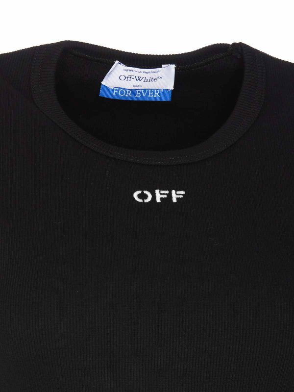 Off stamp logo t-shirt shop online: OFF-WHITE