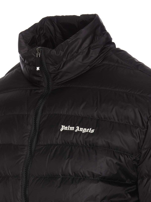 The Best Shops Palm Angels: casual jackets - Classic logo down jacket