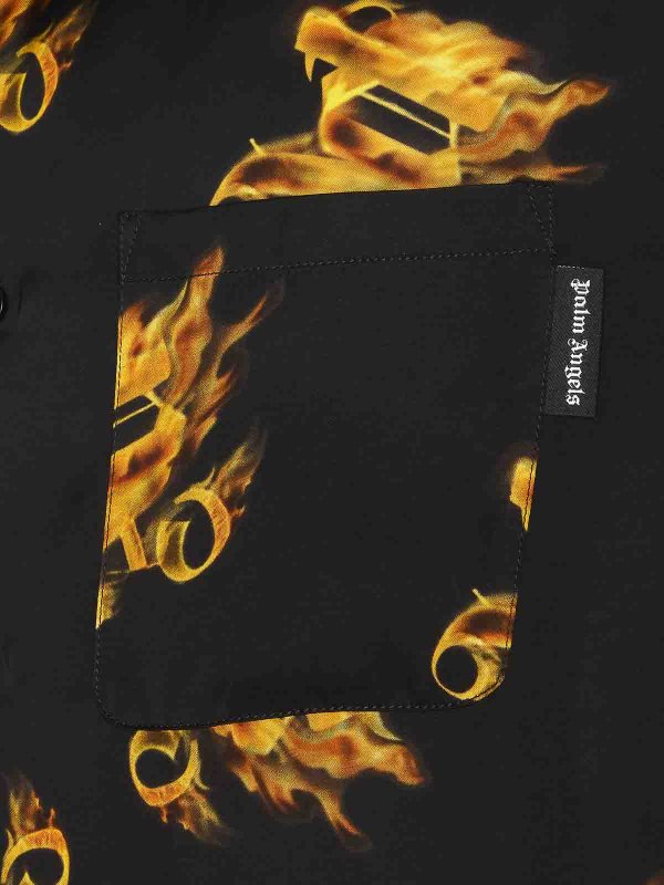 The Best Shops Palm Angels: シャツ - シャツ - 黒