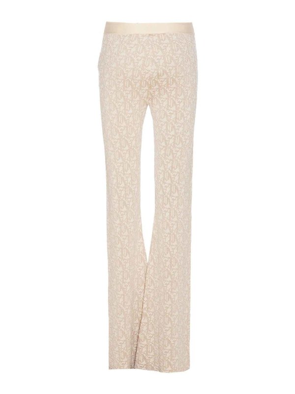 Palm Angels: casual trousers online - Monogram logo pants