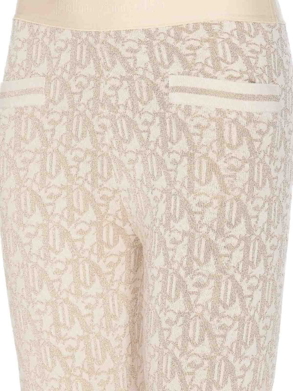 The Best Shops Palm Angels: casual trousers - Monogram logo pants