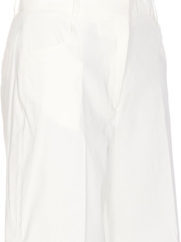 The Best Shops Pinko: カジュアルトラウザー - ショートパンツ - 白