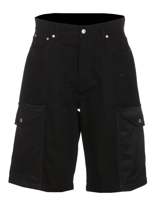 ALEXANDER MCQUEEN: Hosen Shorts - Shorts - Schwarz