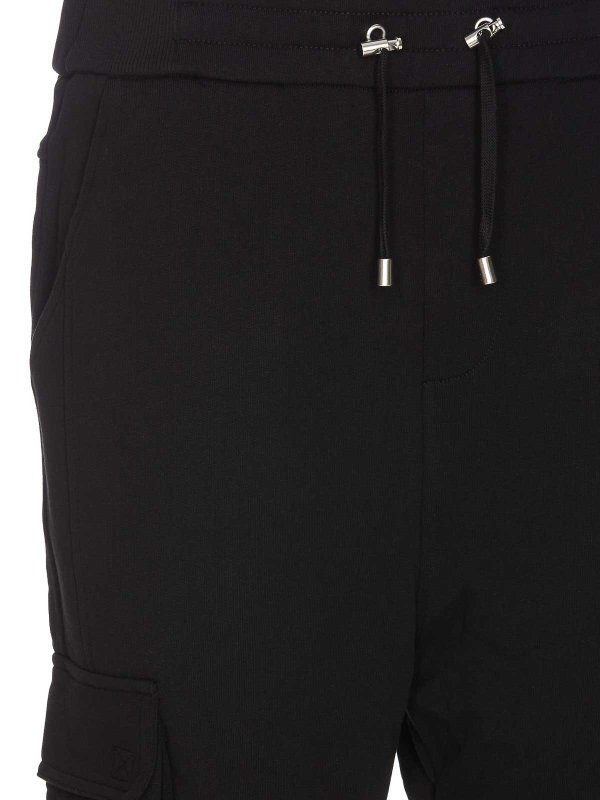 Logo cargo pants shop online: Balmain