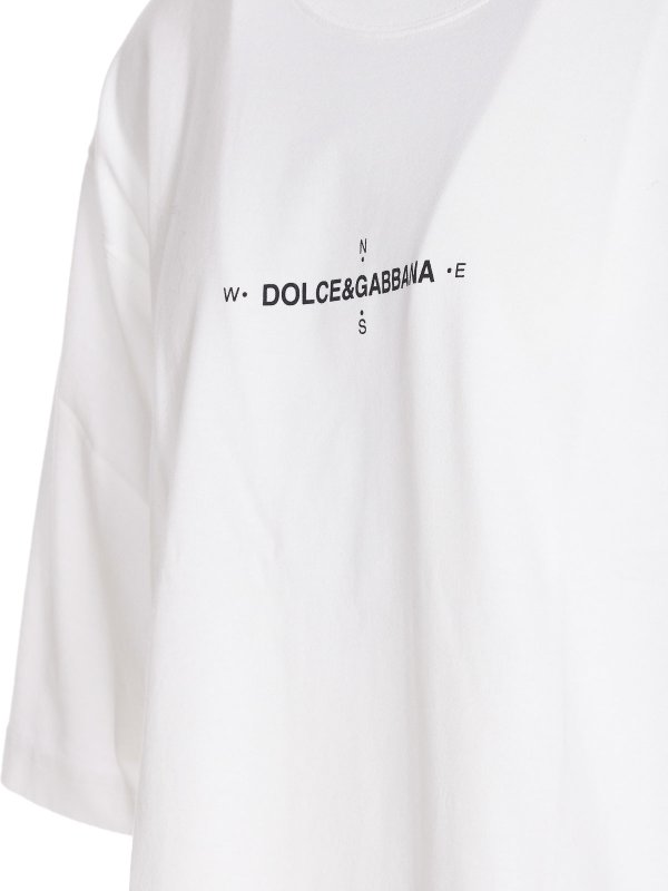 The Best Shops DOLCE & GABBANA: t-shirts - Marina print t-shirt