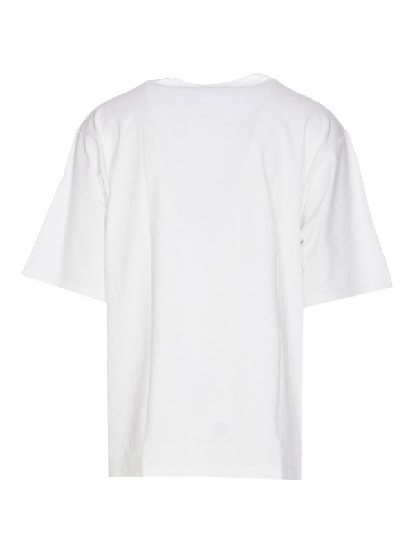 DOLCE & GABBANA: Camisetas online - Camiseta - Blanco