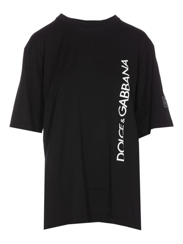DOLCE & GABBANA: Camisetas - Camiseta - Negro