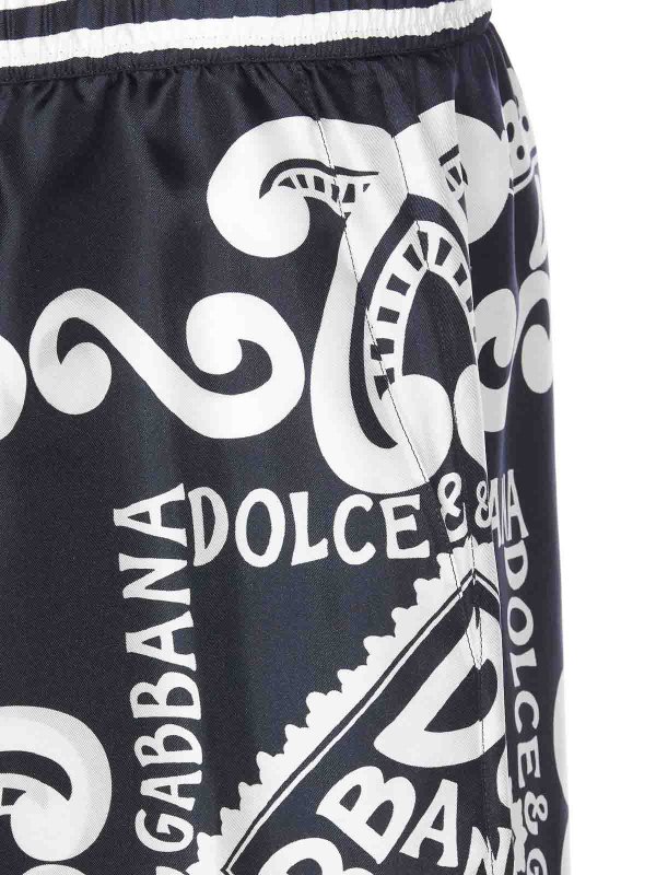The Best Shops DOLCE & GABBANA: pantaloni corti e shorts - Shorts con stampa Marina
