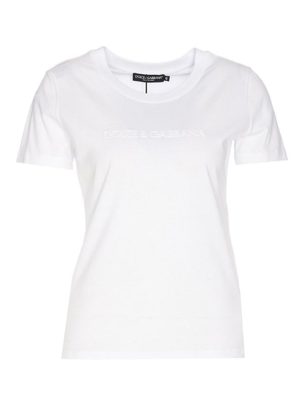 DOLCE & GABBANA: T-shirts - T-Shirt - Weiß