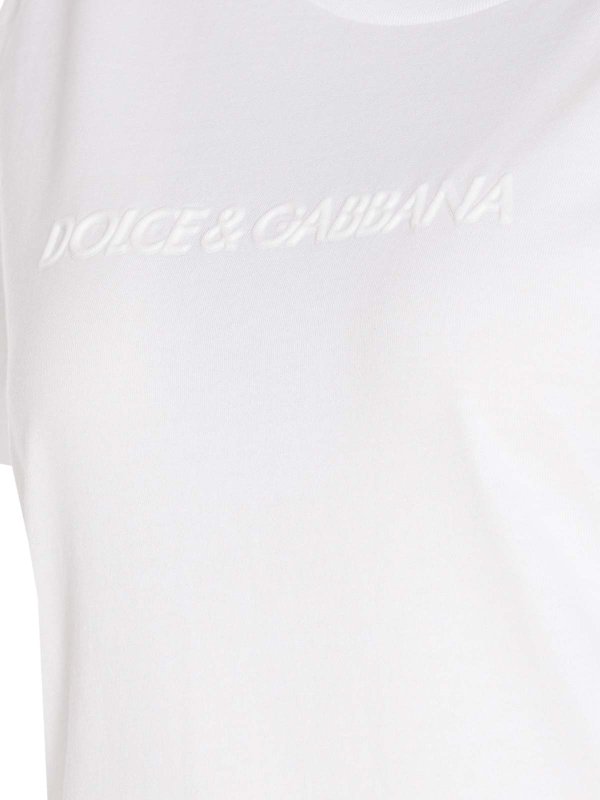 The Best Shops DOLCE & GABBANA: T-shirts - T-Shirt - Weiß