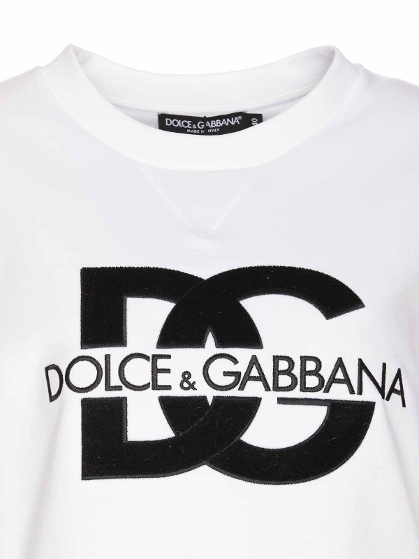 Sweatshirt - Weiß shop online: DOLCE & GABBANA