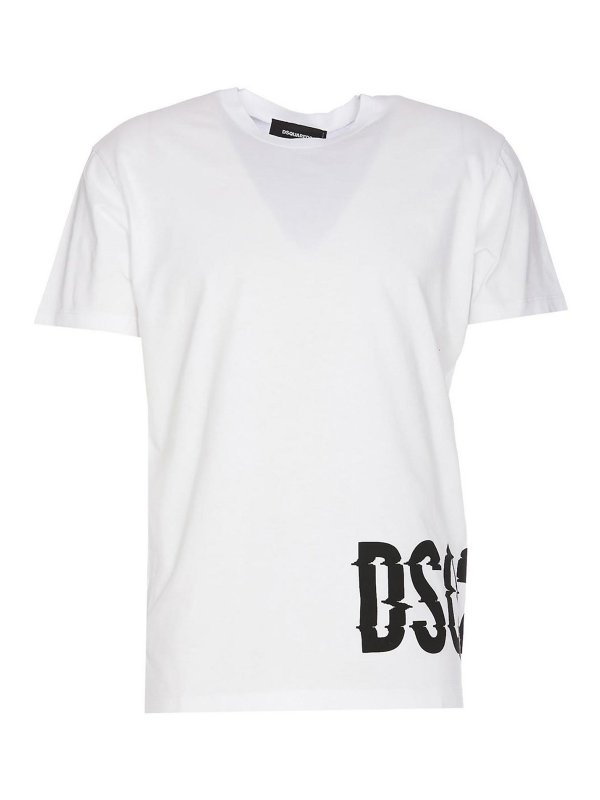 DSQUARED2: T-shirts - T-Shirt - Weiß