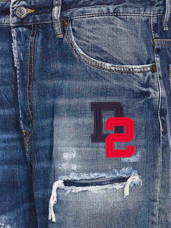 Jeans Boot-Cut - Azul shop online: DSQUARED2