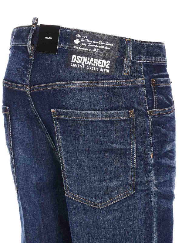 The Best Shops DSQUARED2: bootcut jeans - Wash 642 jeans