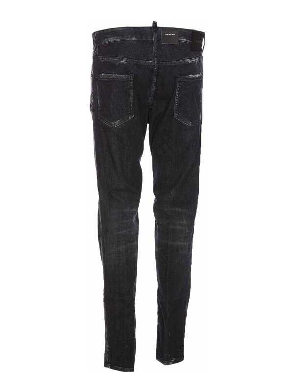 DSQUARED2: Jeans Rectos online - Jeans- Negro